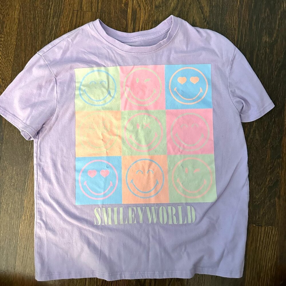 Girls Smiley World Tee